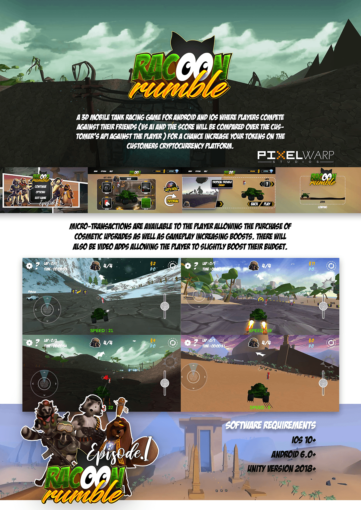 Racoon Rumble gallery image 1